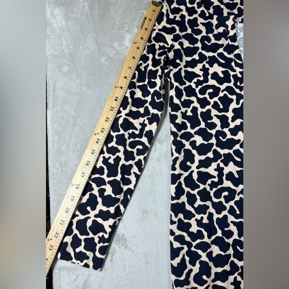 Diane Von Furstenberg DVF Silk Blend Navy Blue Light Peach Pink Tunic Dress 6 - Picture 11 of 16